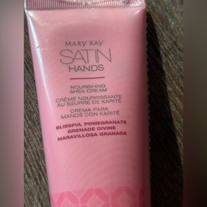 Mary Kay Satin Hands Shea Cream blissful, pomegranate, fragrance. Full size.